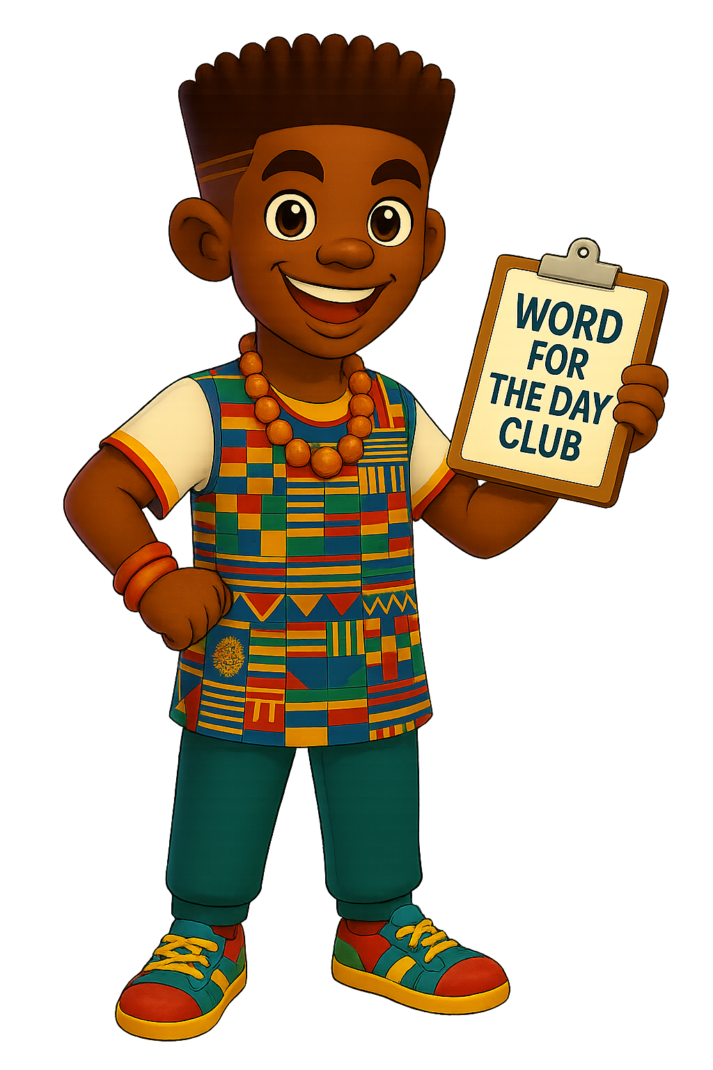 Word For The Day Club Mascot